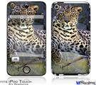 iPod Touch 4G Decal Style Vinyl Skin - Leopard Cropped