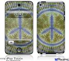iPod Touch 4G Decal Style Vinyl Skin - Tie Dye Peace Sign 102