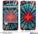 iPod Touch 4G Decal Style Vinyl Skin - Tie Dye Bulls Eye 100