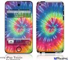 iPod Touch 4G Decal Style Vinyl Skin - Tie Dye Swirl 104