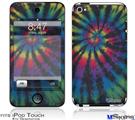 iPod Touch 4G Decal Style Vinyl Skin - Tie Dye Swirl 105