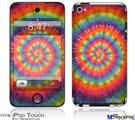 iPod Touch 4G Decal Style Vinyl Skin - Tie Dye Swirl 107