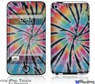 iPod Touch 4G Decal Style Vinyl Skin - Tie Dye Swirl 109