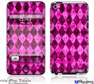 iPod Touch 4G Decal Style Vinyl Skin - Pink Diamond