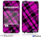 iPod Touch 4G Decal Style Vinyl Skin - Pink Plaid