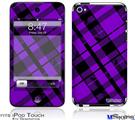 iPod Touch 4G Decal Style Vinyl Skin - Purple Plaid