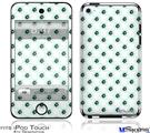 iPod Touch 4G Decal Style Vinyl Skin - Kearas Daisies Diffuse Glow