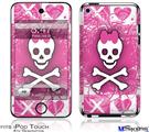 iPod Touch 4G Decal Style Vinyl Skin - Princess Skull