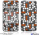 iPod Touch 4G Decal Style Vinyl Skin - Locknodes 04 Burnt Orange