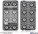 iPod Touch 4G Decal Style Vinyl Skin - Gothic Punk Pattern