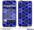 iPod Touch 4G Decal Style Vinyl Skin - Daisy Blue