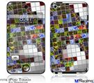 iPod Touch 4G Decal Style Vinyl Skin - Quilt