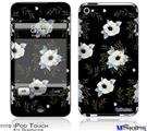 iPod Touch 4G Decal Style Vinyl Skin - Poppy Dark