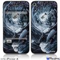 iPhone 4 Decal Style Vinyl Skin - Underworld Key (DOES NOT fit newer iPhone 4S)