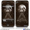 iPhone 4 Decal Style Vinyl Skin - Willow (DOES NOT fit newer iPhone 4S)
