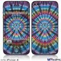 iPhone 4 Decal Style Vinyl Skin - Tie Dye Swirl 101 (DOES NOT fit newer iPhone 4S)