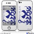 iPhone 4 Decal Style Vinyl Skin - Hope Eric (DOES NOT fit newer iPhone 4S)
