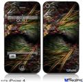 iPhone 4 Decal Style Vinyl Skin - Allusion (DOES NOT fit newer iPhone 4S)