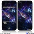 iPhone 4 Decal Style Vinyl Skin - Black Hole (DOES NOT fit newer iPhone 4S)