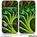 iPhone 4 Decal Style Vinyl Skin - Broccoli (DOES NOT fit newer iPhone 4S)