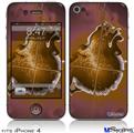 iPhone 4 Decal Style Vinyl Skin - Comet Nucleus (DOES NOT fit newer iPhone 4S)