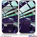 iPhone 4 Decal Style Vinyl Skin - Concourse (DOES NOT fit newer iPhone 4S)