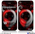 iPhone 4 Decal Style Vinyl Skin - Circulation (DOES NOT fit newer iPhone 4S)