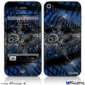 iPhone 4 Decal Style Vinyl Skin - Contrast (DOES NOT fit newer iPhone 4S)