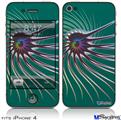 iPhone 4 Decal Style Vinyl Skin - Flagellum (DOES NOT fit newer iPhone 4S)