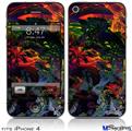 iPhone 4 Decal Style Vinyl Skin - 6D (DOES NOT fit newer iPhone 4S)