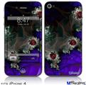 iPhone 4 Decal Style Vinyl Skin - Foamy (DOES NOT fit newer iPhone 4S)