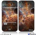 iPhone 4 Decal Style Vinyl Skin - Kappa Space (DOES NOT fit newer iPhone 4S)