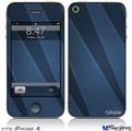 iPhone 4 Decal Style Vinyl Skin - VintageID 25 Blue (DOES NOT fit newer iPhone 4S)