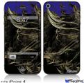 iPhone 4 Decal Style Vinyl Skin - Owl (DOES NOT fit newer iPhone 4S)