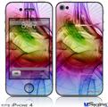 iPhone 4 Decal Style Vinyl Skin - Burst (DOES NOT fit newer iPhone 4S)