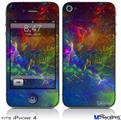iPhone 4 Decal Style Vinyl Skin - Fireworks (DOES NOT fit newer iPhone 4S)