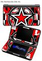 Star Checker Splatter - Decal Style Skin fits Nintendo DSi XL (DSi SOLD SEPARATELY)