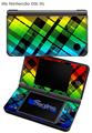 Rainbow Plaid - Decal Style Skin fits Nintendo DSi XL (DSi SOLD SEPARATELY)