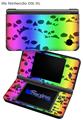 Rainbow Skull Collection - Decal Style Skin fits Nintendo DSi XL (DSi SOLD SEPARATELY)