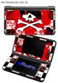 Emo Skull 5 - Decal Style Skin fits Nintendo DSi XL (DSi SOLD SEPARATELY)