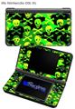 Skull Camouflage - Decal Style Skin fits Nintendo DSi XL (DSi SOLD SEPARATELY)