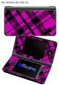 Pink Plaid - Decal Style Skin fits Nintendo DSi XL (DSi SOLD SEPARATELY)