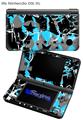 SceneKid Blue - Decal Style Skin fits Nintendo DSi XL (DSi SOLD SEPARATELY)