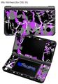 SceneKid Purple - Decal Style Skin fits Nintendo DSi XL (DSi SOLD SEPARATELY)