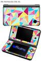 Brushed Geometric - Decal Style Skin fits Nintendo DSi XL (DSi SOLD SEPARATELY)