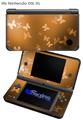 Bokeh Butterflies Orange - Decal Style Skin fits Nintendo DSi XL (DSi SOLD SEPARATELY)