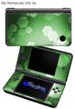 Bokeh Hex Green - Decal Style Skin fits Nintendo DSi XL (DSi SOLD SEPARATELY)