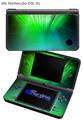 Bent Light Greenish - Decal Style Skin fits Nintendo DSi XL (DSi SOLD SEPARATELY)