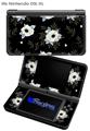 Poppy Dark - Decal Style Skin fits Nintendo DSi XL (DSi SOLD SEPARATELY)