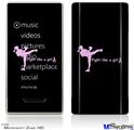 Zune HD Skin - Fight Like A Girl Breast Cancer Kick Boxer